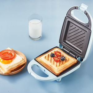 三明治机多功能早餐机轻食机烤面包机小型吐司压烤机华夫饼机家用
