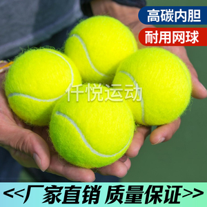 网球初学者高弹性耐打训练网球健身耐磨初中级比赛专用按摩宠物球