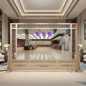 仪容镜军容风纪镜警容镜学校机关单位大厅落地正衣冠全身镜定制