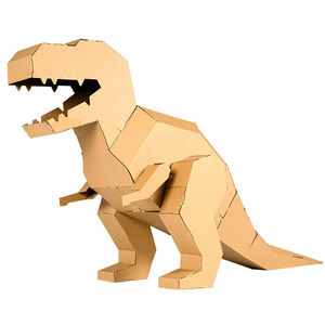 大型儿童手工纸壳恐龙纸箱子diy模型玩具不可穿戴纸盒创意大号剑