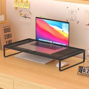 电脑支架笔记本支撑架烧烤架子笔散热底座桌面托悬空显示器增高架