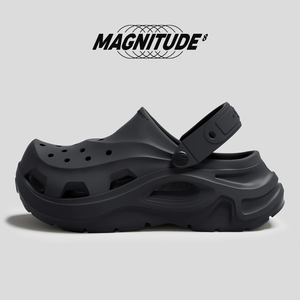 Magnitude-8机能洞洞鞋男夏季外穿2024新款户外沙滩厚底包头凉拖