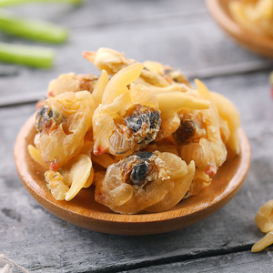 水味源 蛤蜊干花甲干文蛤贝壳肉黄蚬子蛤蜊肉250g海鲜产品干货