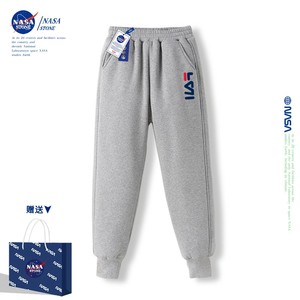 裴乐官网正品菲乐NASA儿童卫裤男童2024新款中大童春秋女童运动裤