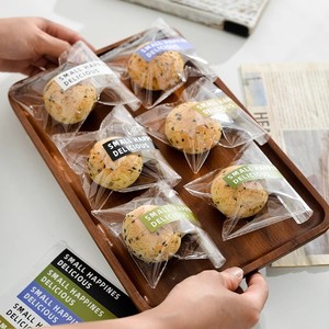 饼干单独小包装袋麻薯牛轧糖食品级透明司康点心袋软曲奇包装袋子