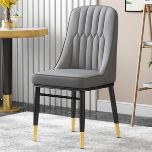 IKEA宜家餐椅家用餐桌椅子轻奢高级凳子靠背出租房用靠背椅铁艺麻