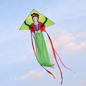美人风筝嫦娥中国风仙女儿童大人专用2024年新款手持微风易飞潍坊