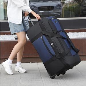 特大牛津布拉杆包防水托运包旅行箱女学生住校行李包可收纳旅游包