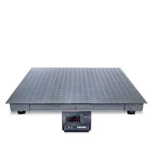 1吨电子平台秤 花纹防滑小地磅 1.5米宽2米长 耀华电子秤 动物秤