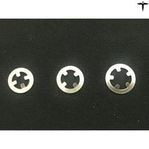 固定弹簧卡圈卡箍配件不锈钢平垫片m4C型扣环卡簧家用底孔梅花轴