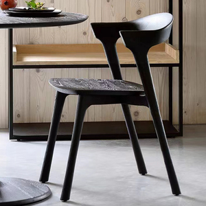 餐椅实木椅子北欧现代酒店餐厅白蜡木轻奢椅子书桌椅设计师靠背椅