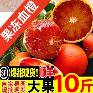 血橙新鲜水果正宗四川塔罗科资中雪橙子当季超甜红心整箱大果10斤