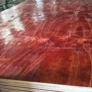 。红板建筑用工地木板1.5m酚C醛胶面模板胶合板木工防水壳子板