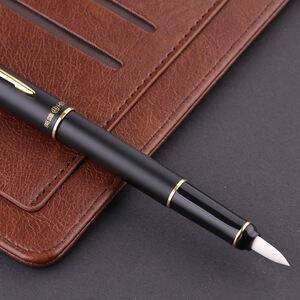 hero英雄5020软笔官方正品钢笔式毛笔软头笔秀丽笔可加墨自来水小