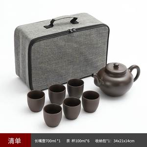 宜兴紫砂壶大容量家用提梁壶大茶壶带过滤内胆泡茶壶紫砂茶具特价