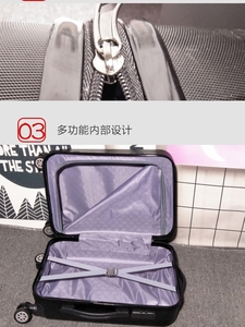 小米20寸小型登机箱男女旅行密码箱子学生韩版行李箱24寸拉杆箱万