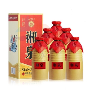酒鬼湘泉酒54度500ml*6瓶馥郁香型42度白酒提升版礼盒装整箱名酒