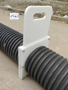 300波纹管200PVC水泥管通用单面双面套管手提复合塑料止水闸门