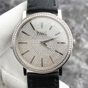 二手正品伯爵altiplano系列g0a36129白金原钻满天星手动机械男表