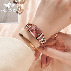 瑞士正品欧米茄女士手表全自动机械表防水时尚商务十大品牌女腕表