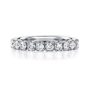 需定做代购 I-PRIMO SELENE系列 铂金950/18K金 钻石 婚戒 戒指