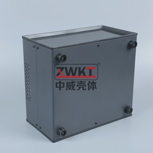 120*220*195(283-333)金属电子控制箱 仪表壳体 塑料面板围框机箱