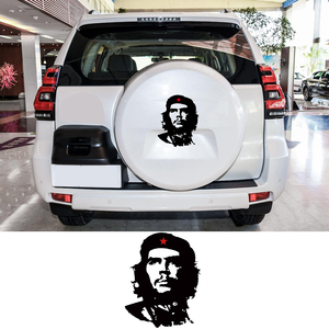 复古汽车贴纸 名人革命切格瓦拉肖像贴花 车门车身个性装饰车贴