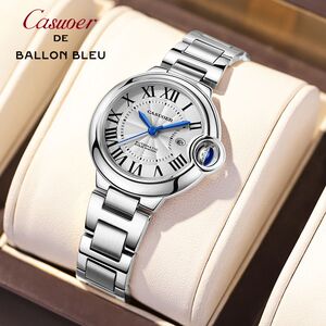 官方正品卡地亚款官方旗舰ballon biue蓝色气球手表女表全自动机