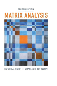 Matrix Analysis  矩阵分析 第二版 英文    纸质书