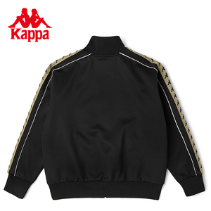 Kappa卡帕串标针织开衫男运动卫衣休闲长袖外套KAB1KT01