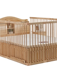 厂床护栏18米2床实木栏杆落地儿童游戏围栏宝宝婴儿床加高挡板库