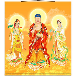 佛像画轴