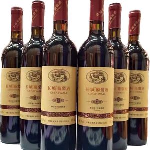 长城干红葡萄酒 盛藏3 解百纳国产优质红酒12.5度 750ml*6整箱装