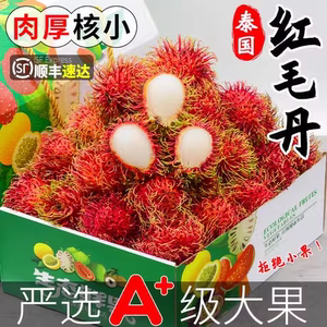 【顺丰包邮】泰国进口红毛丹细毛A级大果当季新鲜水果毛荔枝现货