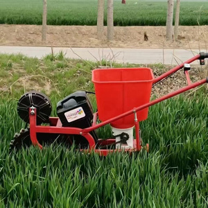 播种机施肥机电动除草耘地手推式玉米小麦花生大豆播种器追肥车