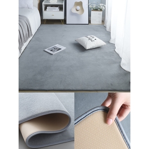 IKEA宜家家居简约现代短绒地毯沙发茶几卧室床边垫家用飘窗满铺儿