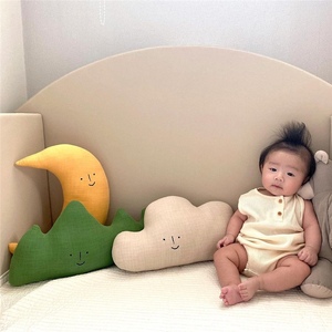 韩国婴儿安抚毛绒玩具宝宝陪睡布娃娃神器儿童房靠枕拍照装饰