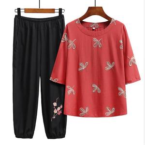 Mom's oversized loose fitting women's top老人家衣服