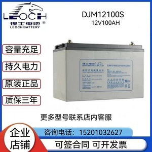理士蓄电池12v100ah铅酸免维护DJM12100S机房直流屏ups应急电源