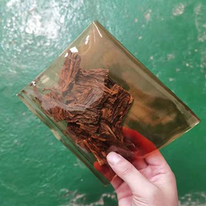 贵州烟袋老式烟袋子叶子老人旱烟塑料烟盒透明