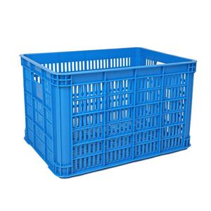 周转筐塑料箱白色葡萄户外大号方筐收纳箱胶框推车运输框收子网眼