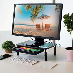 现货供应电脑显示屏幕增高桌架 高度可调免工具散热电脑增高桌