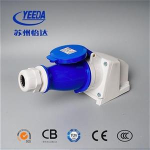 特惠怡达电气YEEDA航空防水工业公母插头插座连接器3P4P5P32A