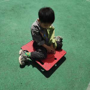 幼儿园滑板车感统失调训练器材儿童早教教具前庭平衡板户外玩具