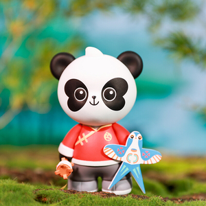 popmart泡泡玛特upanda国风熊猫系列盲盒确认款潮玩手办公仔娃娃