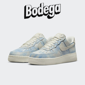 nike air force 1 af1 白蓝雾霾 男女低帮休闲板鞋 fd0883-400