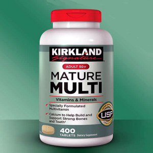 美国直邮 kirkland 柯蓝柯克兰中老年多种营养片复合维生素矿物质