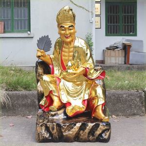济公活佛神像1.6米寺庙供奉大型济颠和尚1.3米道济树脂玻璃钢佛像