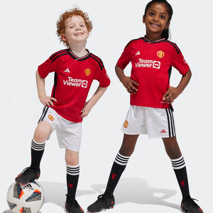 23/24曼联儿童球衣主场童装男女套装大童学生运动足球队服ip1739