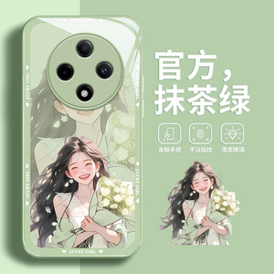 适用OPPOA3Pro手机壳新款小清新全包玻璃奢华A3s时尚花朵女防摔保护套A3个性网红不会撞壳的潮流高级小众创意